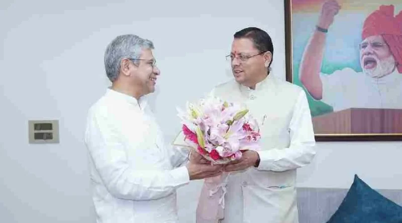 मुख्यमंत्री ने केंद्रीय रेल मंत्री से रेल परियोजनाओं एवं कनेक्टिविटी विस्तार पर की चर्चा, केन्द्रीय रेल मंत्री ने दिया प्रस्तावों पर आवश्यक कार्यवाही किये जाने का आश्वासन