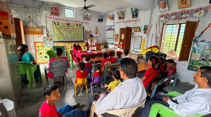 मिशन शक्ति के तहत बच्चों को वन स्टॉप सेंटर, पॉक्सो एक्ट और हेल्पलाइन नंबरों की दी जानकारी