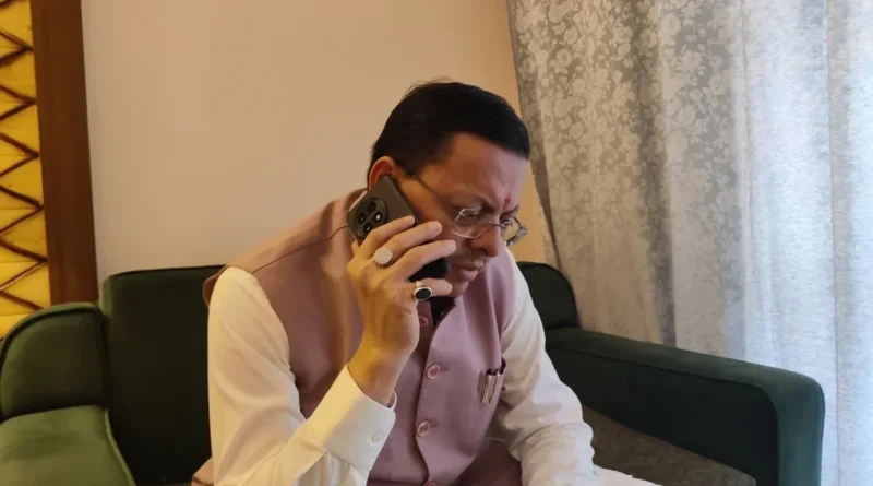 नीति घाटी में लापता BRO हवलदार पंकज की तलाश तेज, सीएम धामी ने परिजनों से की बात