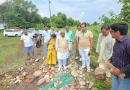 बाढ़ प्रभावित क्षेत्रों का मंत्री और विधायक ने किया स्थलीय निरीक्षण, अधिकारियों को त्वरित कार्रवाई के निर्देश