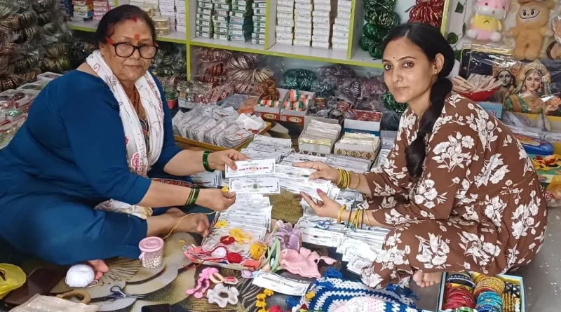 मालदेवता में सास-बहू की जोड़ी ने राखी कारोबार से मचाई धूम
