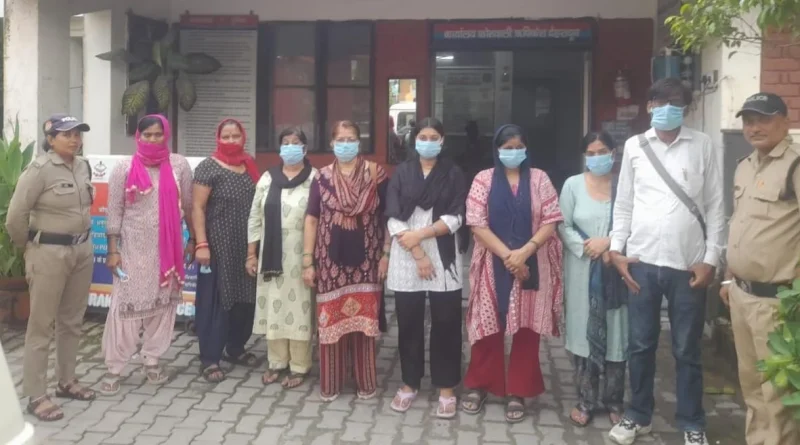 शांति व्यवस्था भंग करने का प्रयास कर रहे में 08 व्यक्तियों/महिलाओ को पुलिस ने किया गिरफ्तार
