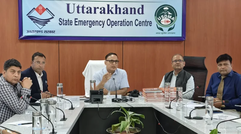 उत्तराखण्ड में व्यापक स्तर पर चलेंगे आपदा प्रबंधन के प्रशिक्षण कार्यक्रम
